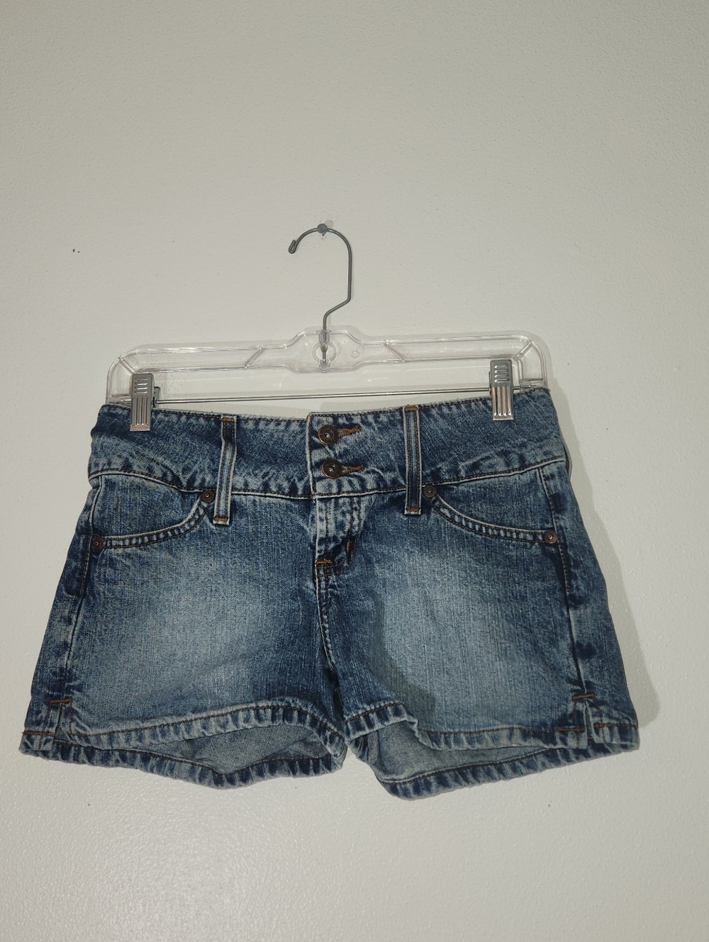 Classic Blue Denim Women's Lei Shorts
